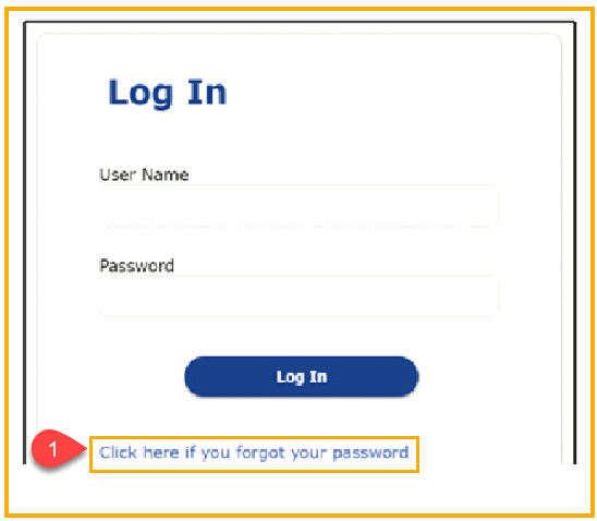 If you forget your login password, How to retrieve it